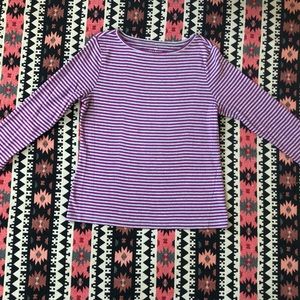 Talbots Striped Long Sleeve